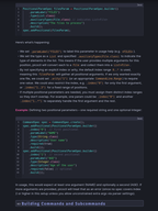 Obsidian view of a conversation with interspersed text and java code.